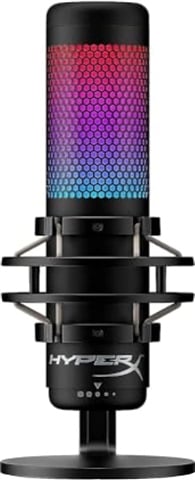 HyperX QuadCast S USB Condenser Gaming Microphone - Black, B - CeX